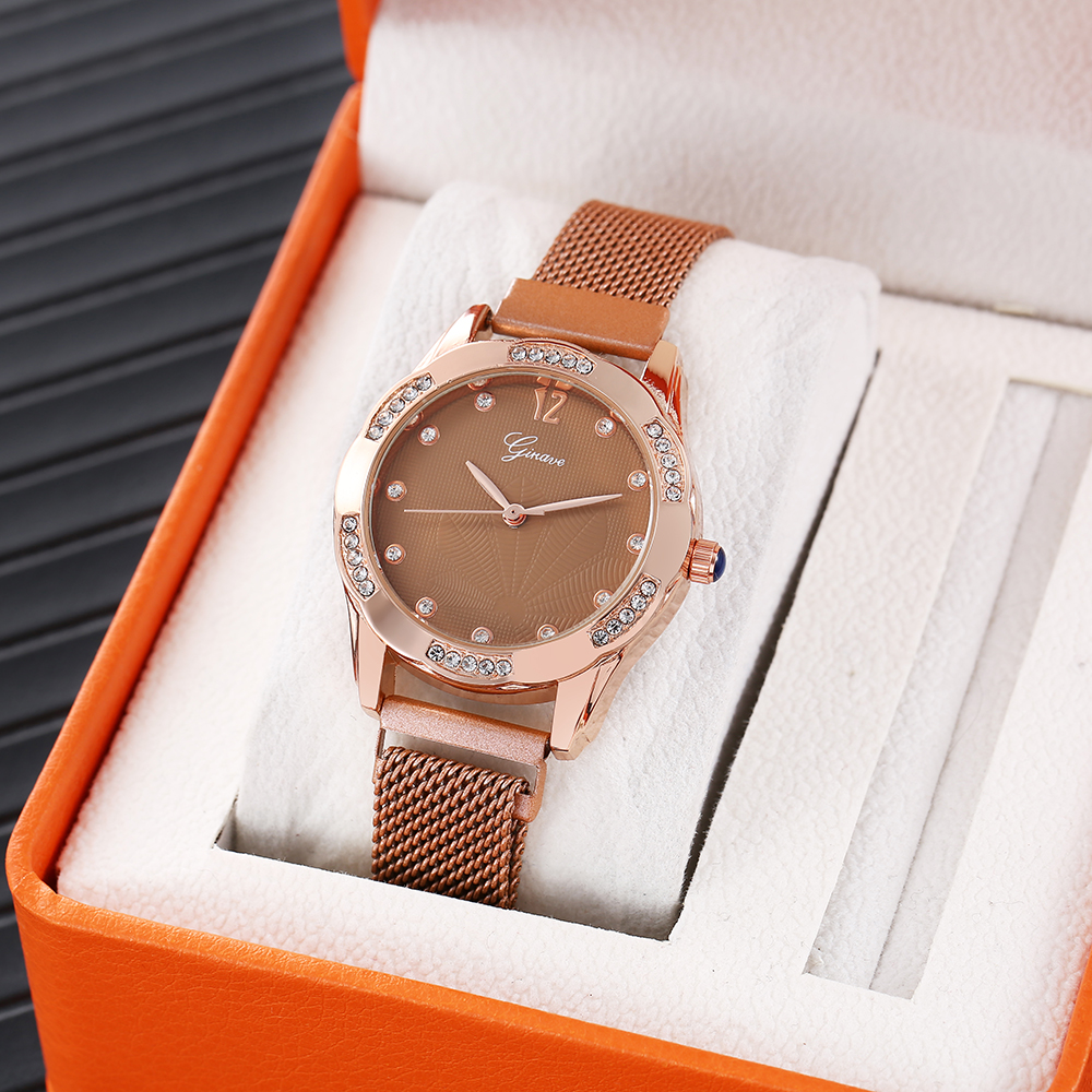 Fashion Butterfly Magnet Buckle Quartz Womenu0027s Watches