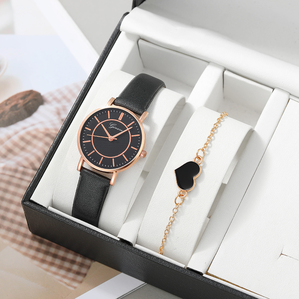 Fashion Solid Color Buckle Quartz Womenu0027s Watches