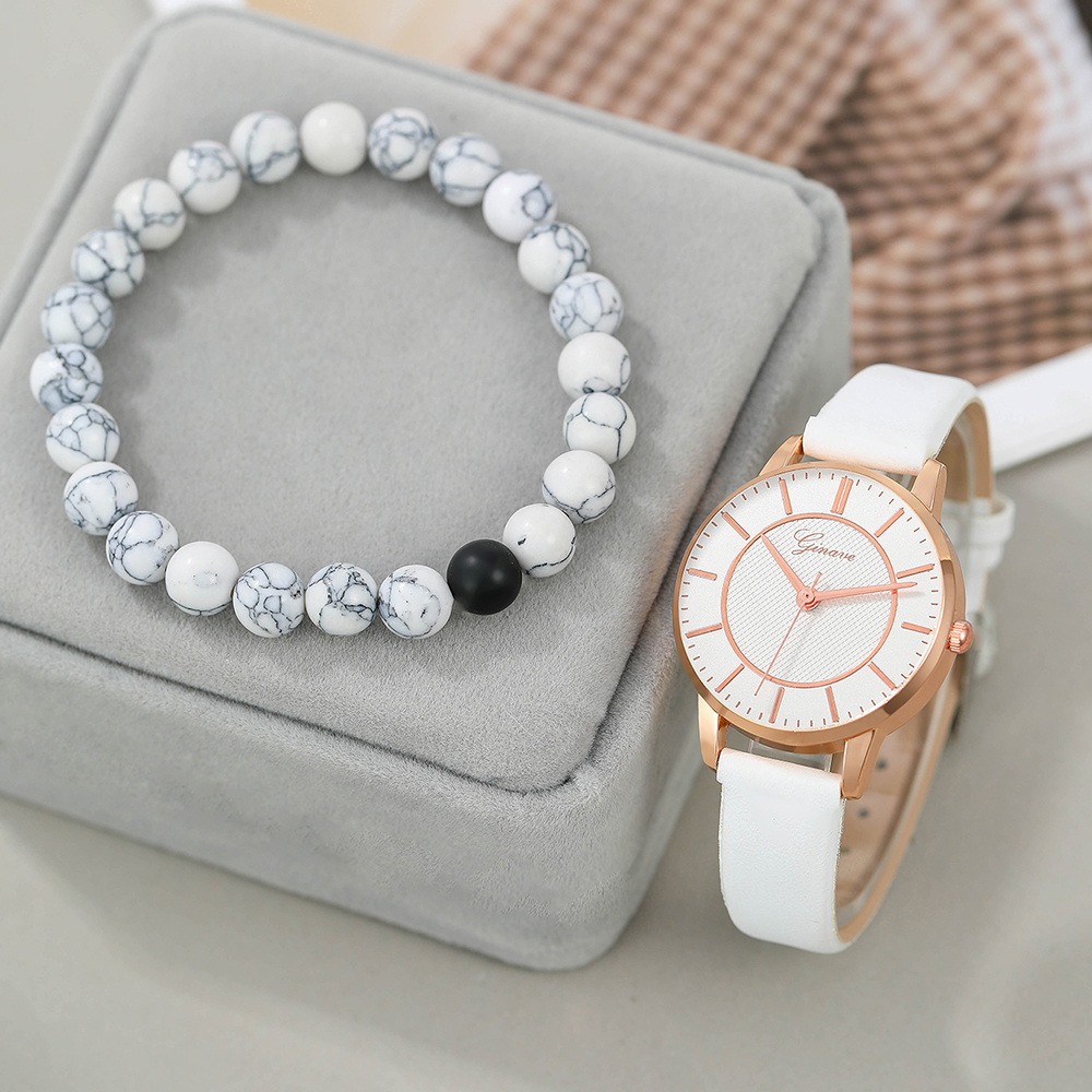 Fashion Solid Color Buckle Quartz Womenu0027s Watches
