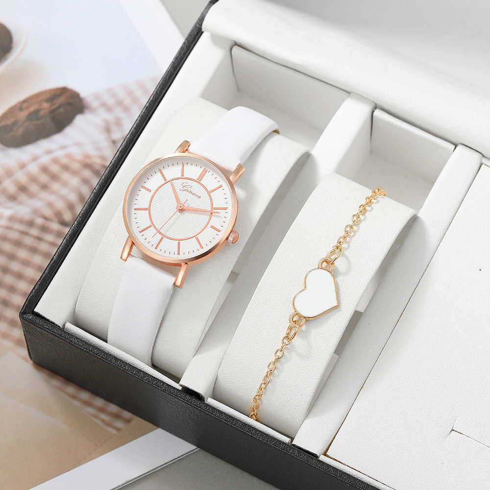 Fashion Solid Color Buckle Quartz Womenu0027s Watches