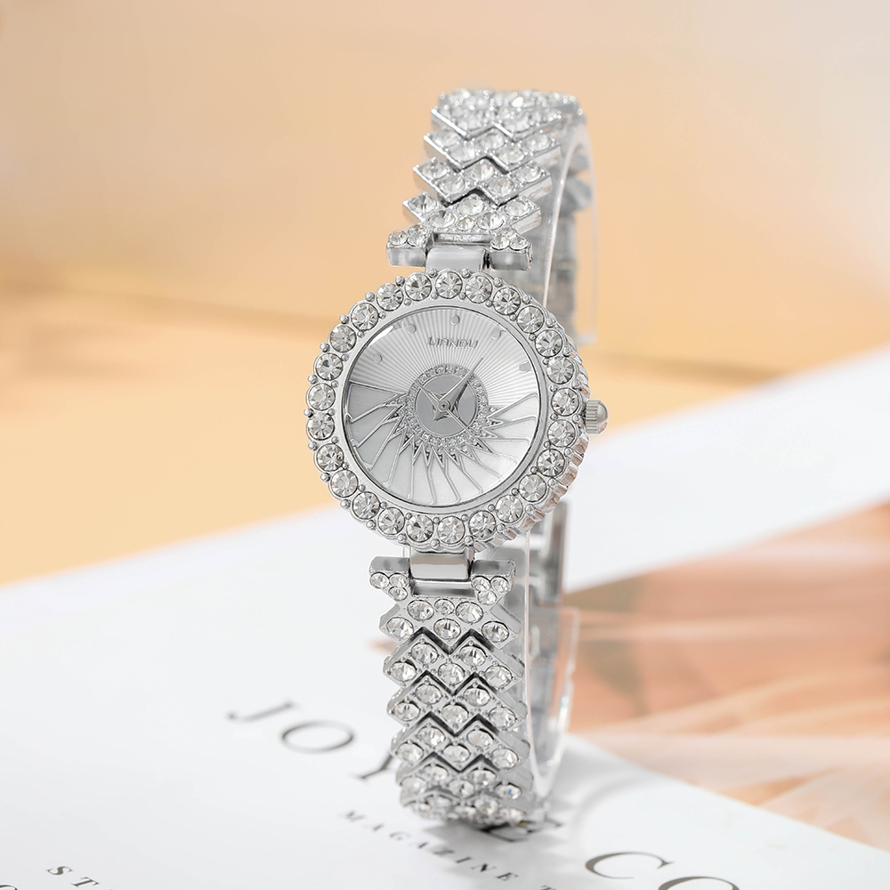 Fashion Round Jewelry Buckle Quartz Womenu0027s Watches