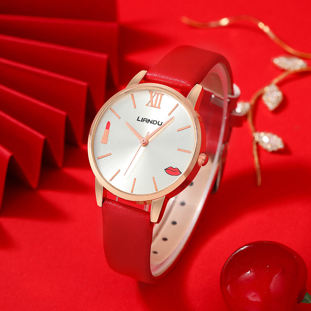 Fashion Solid Color Buckle Quartz Womenu0027s Watches