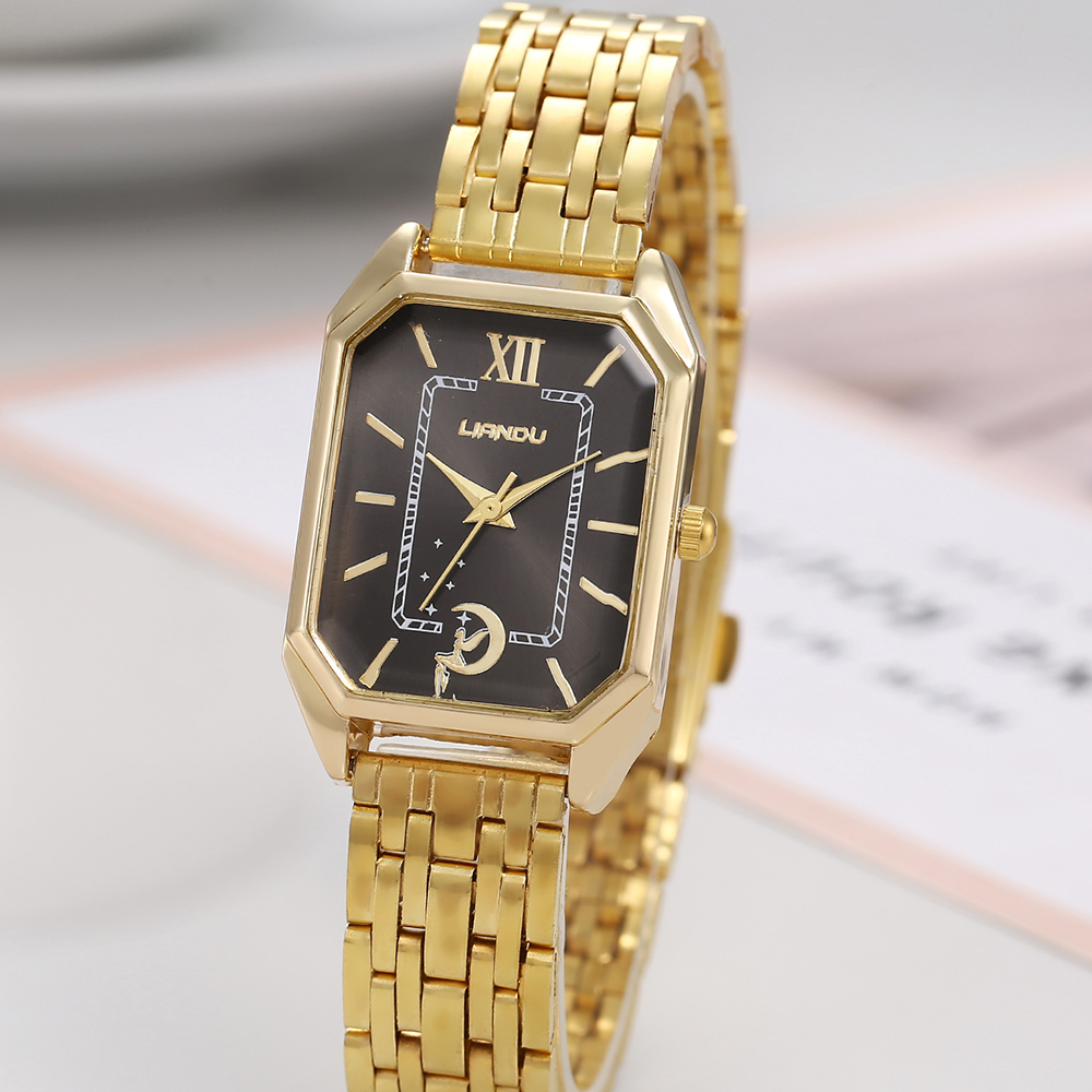Fashion Solid Color Double Side Snaps Quartz Womenu0027s Watches