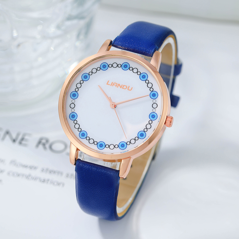 Fashion Solid Color Buckle Quartz Womenu0027s Watches