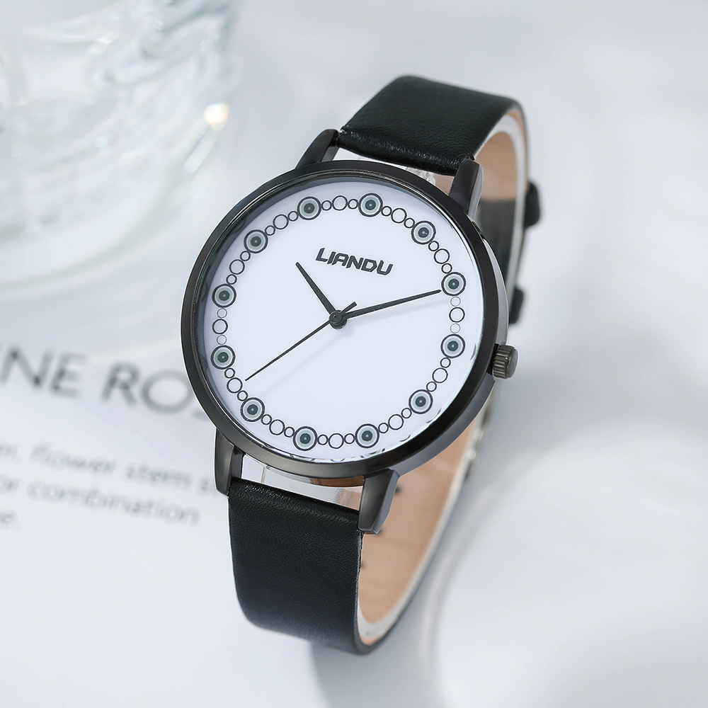Fashion Solid Color Buckle Quartz Womenu0027s Watches