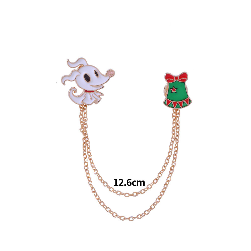 Simple Style Christmas Hat Christmas Tree Santa Claus Alloy Enamel Plating Unisex Brooches