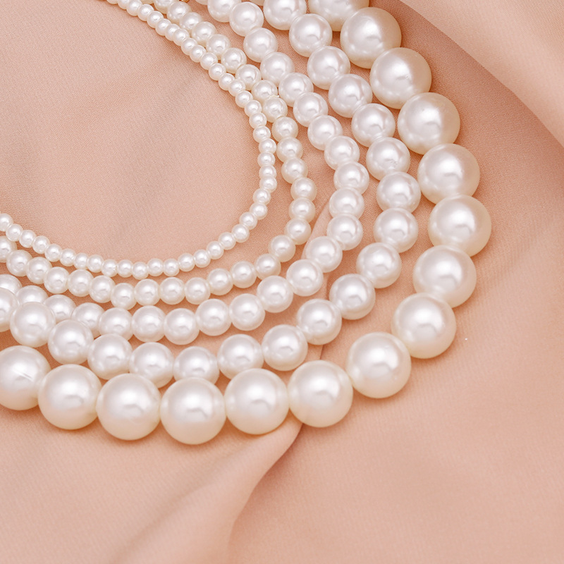 Fashion Solid Color Artificial Pearl Womenu0027S Necklace 1 Piece