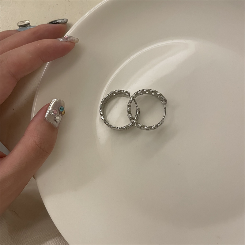 Fashion Geometric Alloy Womenu0027S Hoop Earrings 1 Pair