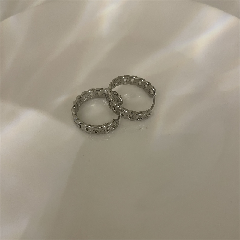 Fashion Geometric Alloy Womenu0027S Hoop Earrings 1 Pair