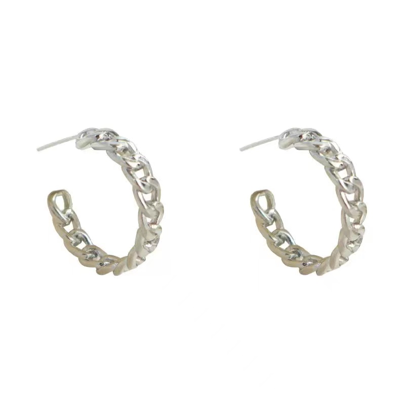Fashion Geometric Alloy Womenu0027S Hoop Earrings 1 Pair