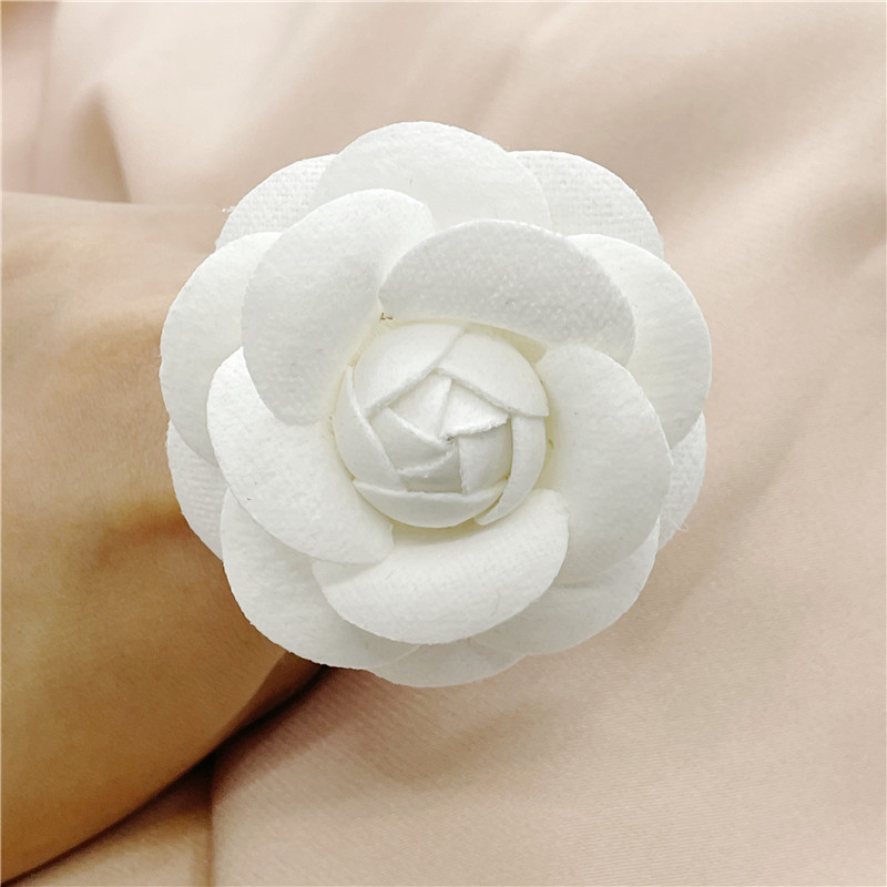 Vintage Style Flower Cloth Womenu0027S Open Ring