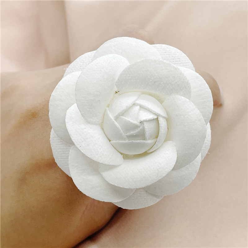 Vintage Style Flower Cloth Womenu0027S Open Ring