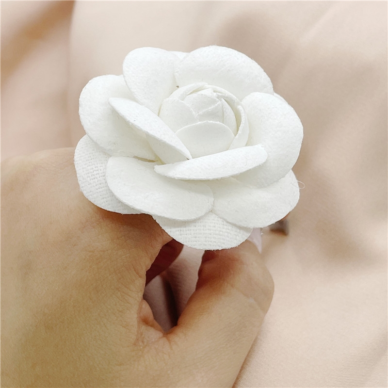 Vintage Style Flower Cloth Womenu0027S Open Ring