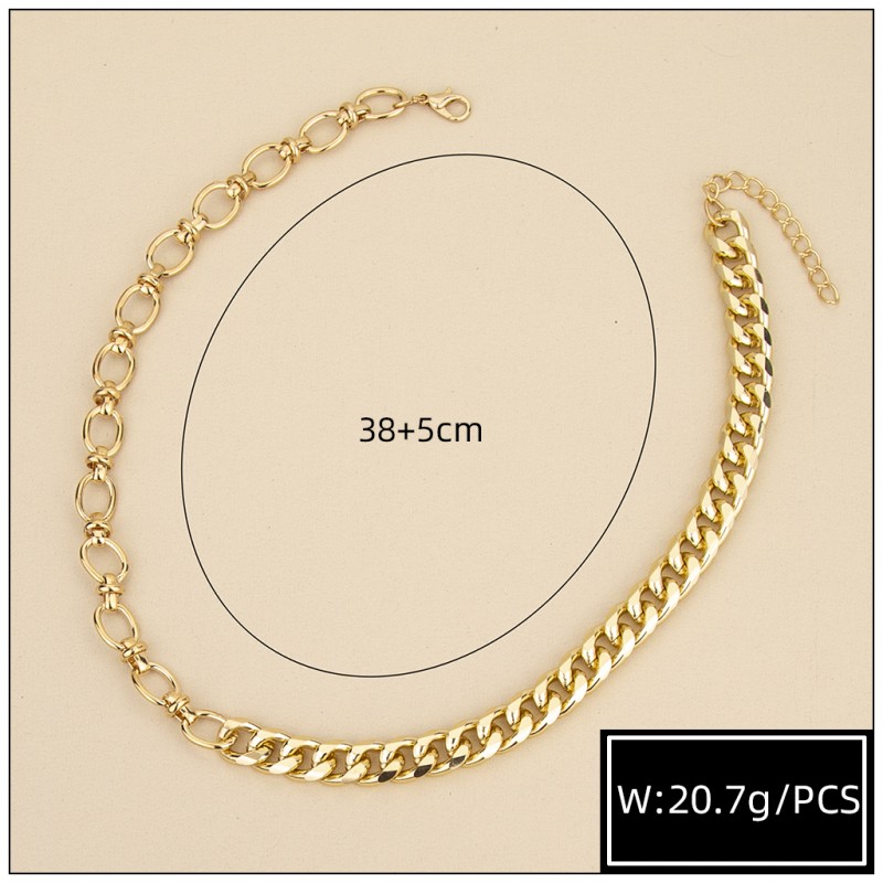 Fashion Geometric Alloy Patchwork Plating Womenu0027S Choker 1 Piece