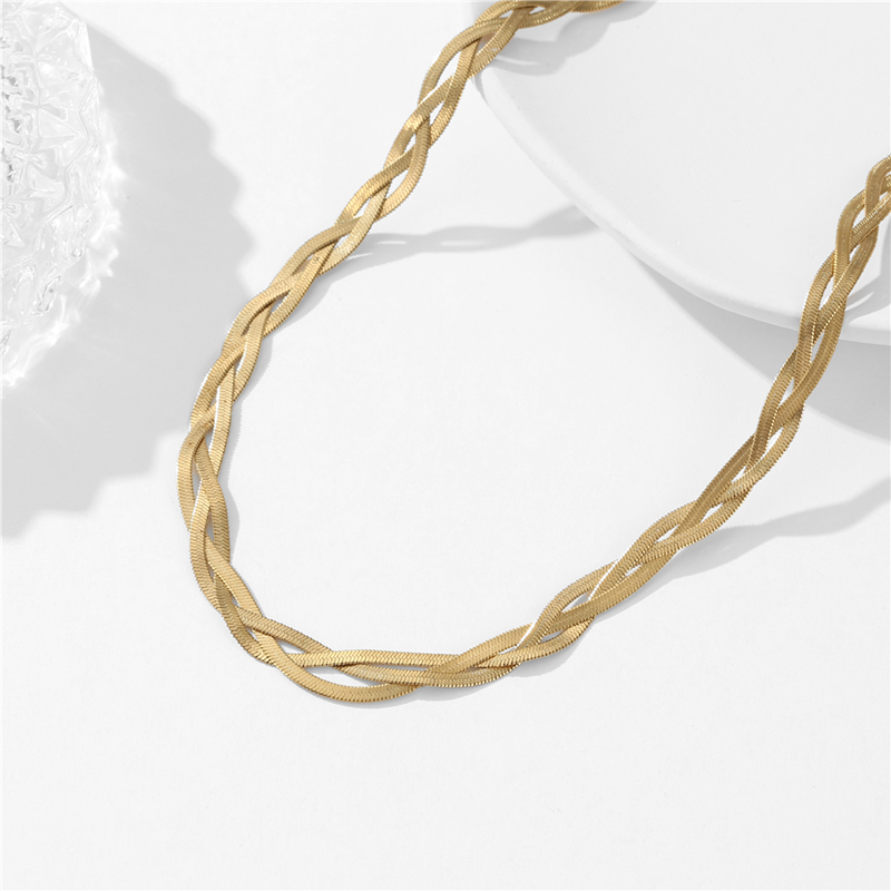 Fashion Geometric Titanium Steel Necklace 1 Piece