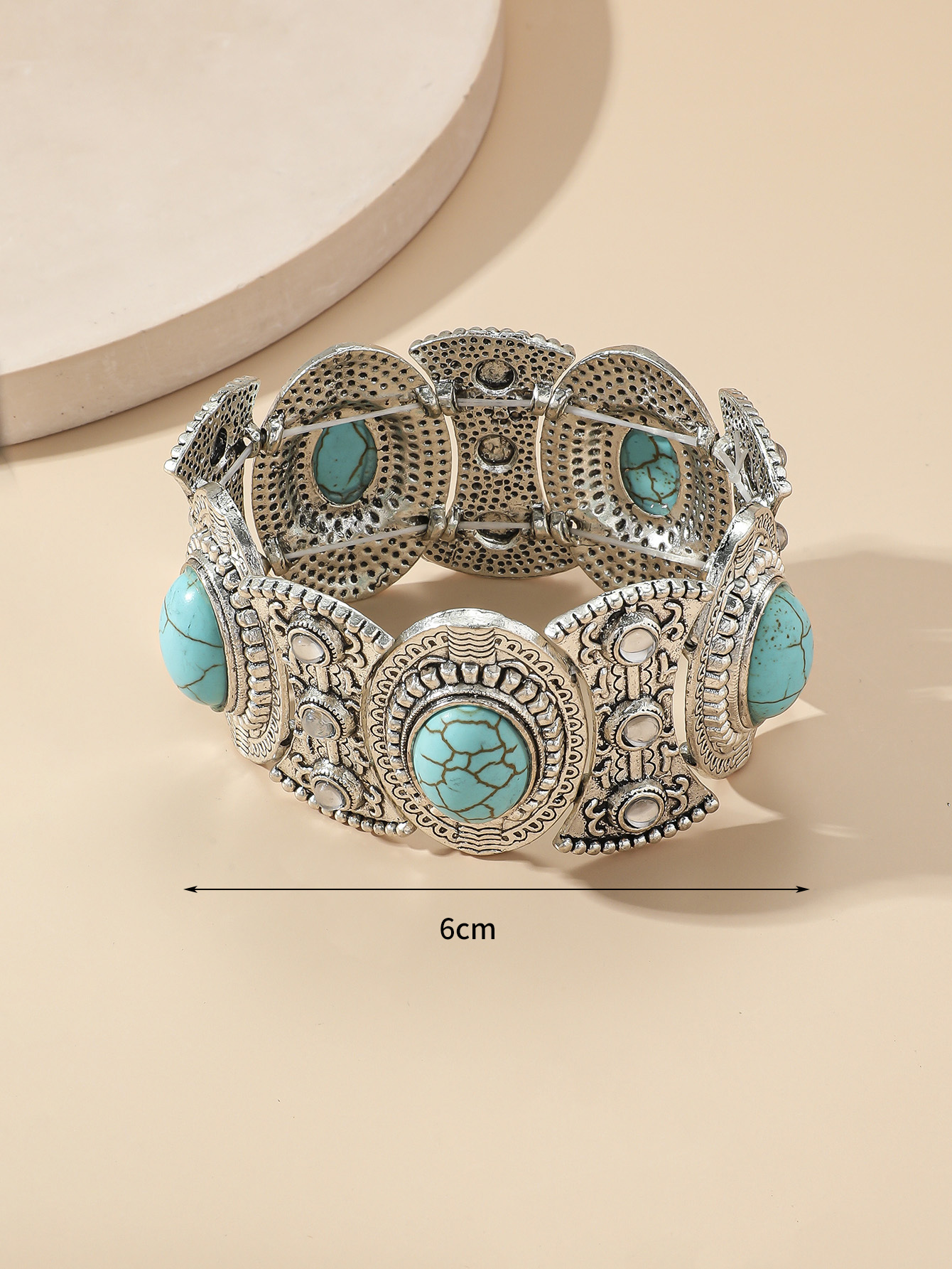 Fashion Geometric Alloy Turquoise Womenu0027S Bracelets 1 Piece