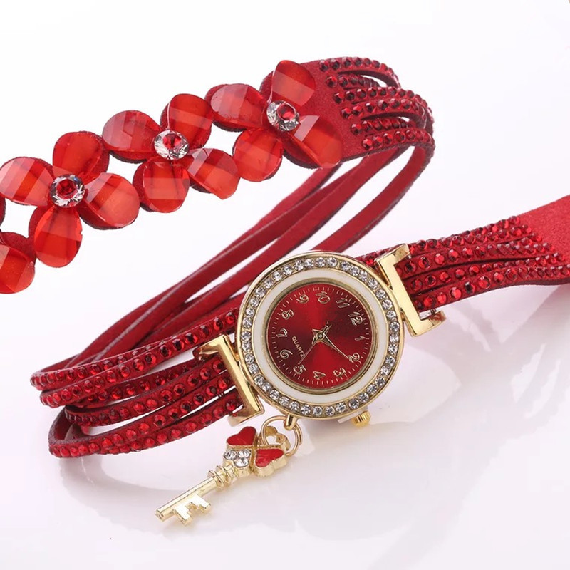 Fashion Geometric Buckle Quartz Womenu0027s Watches