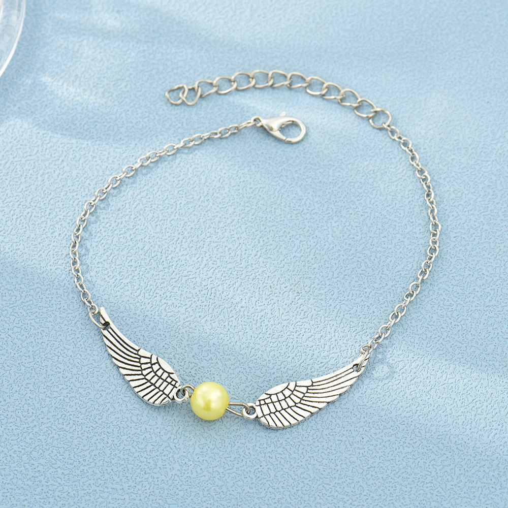 Fashion Wings Alloy Pearl Womenu0027S Bracelets 1 Piece