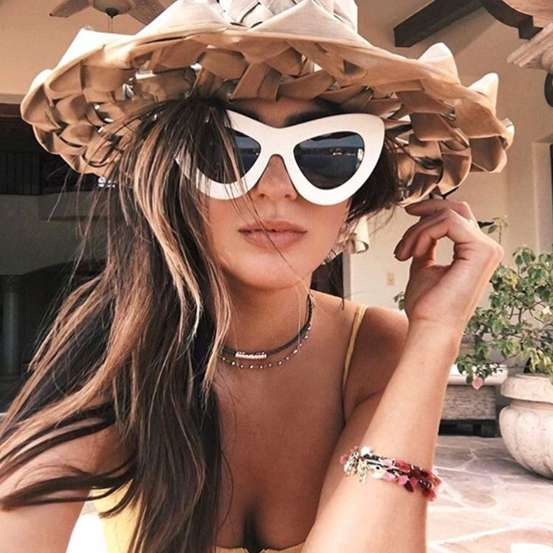 Fashion Solid Color Pc Butterfly Frame Full Frame Womenu0027s Sunglasses