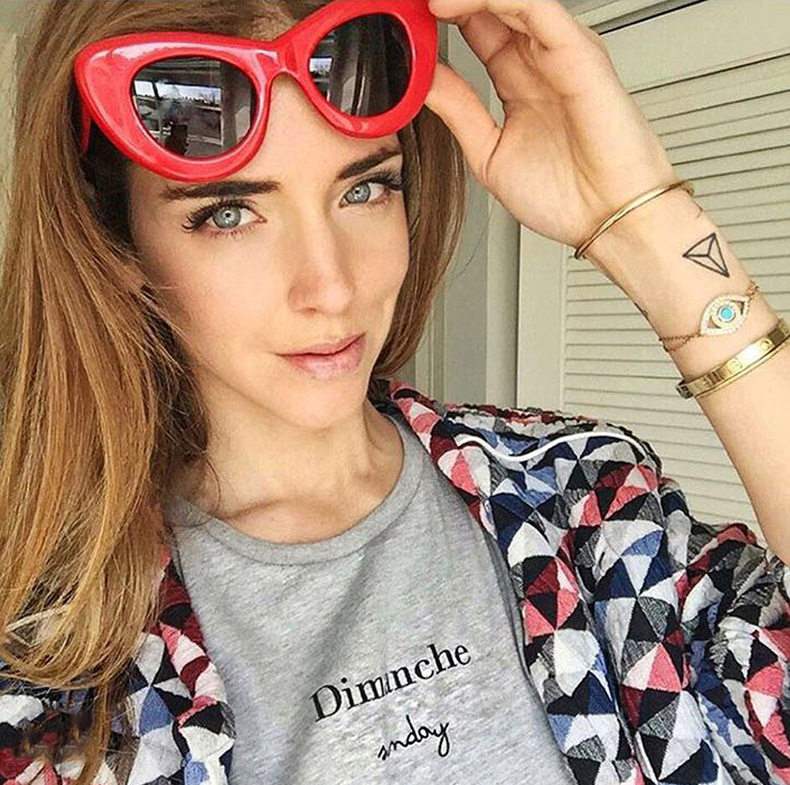 Fashion Solid Color Pc Butterfly Frame Full Frame Womenu0027s Sunglasses