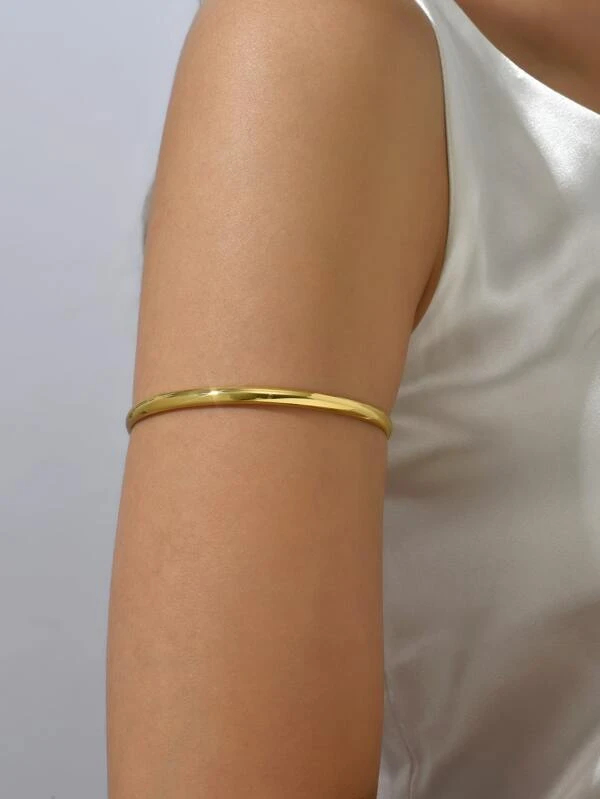 Fashion Circle Copper Gold Plated Womenu0027S arm bracelet 1 Piece