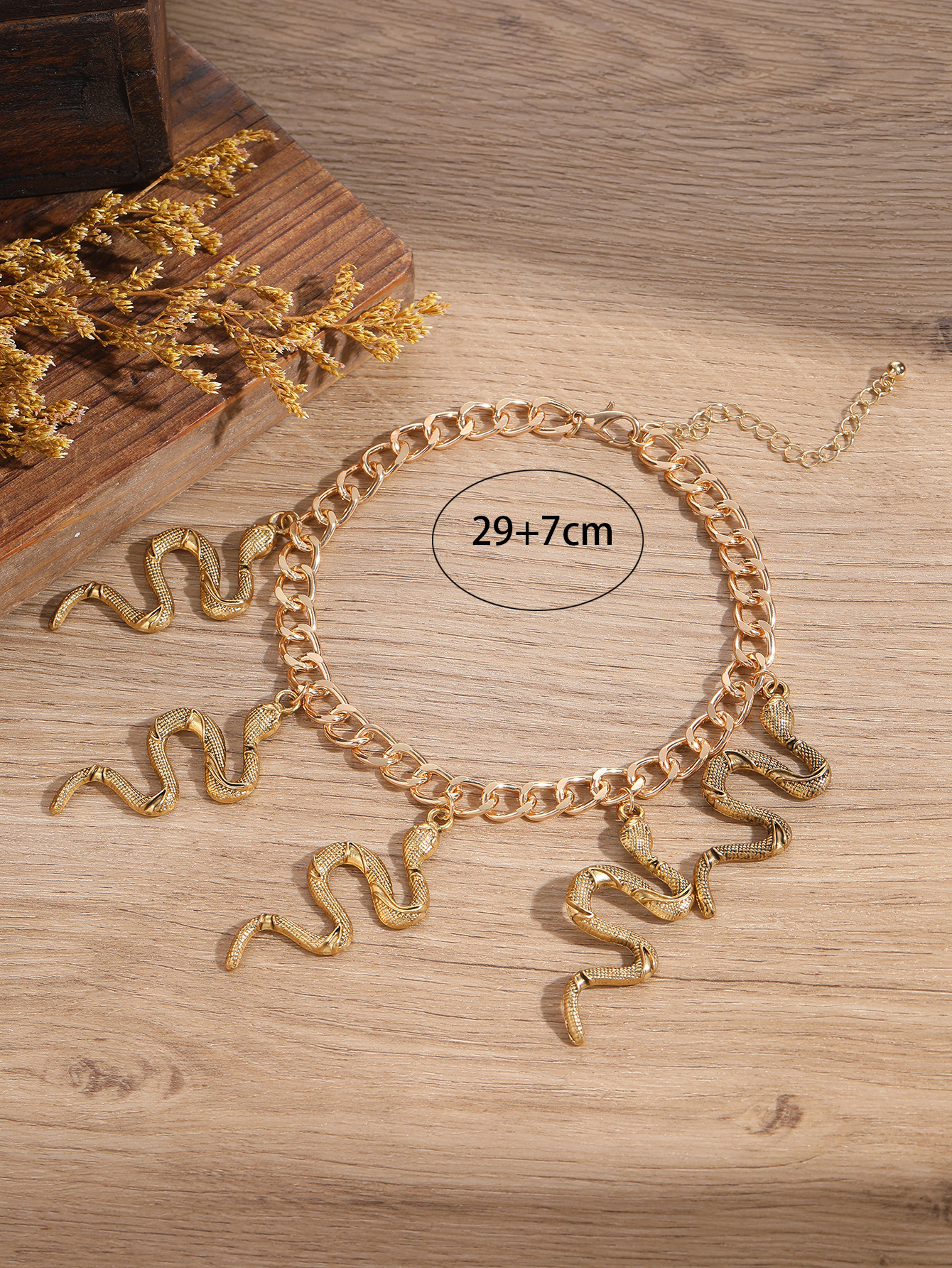 Retro Snake Alloy Womenu0027S Necklace 1 Piece