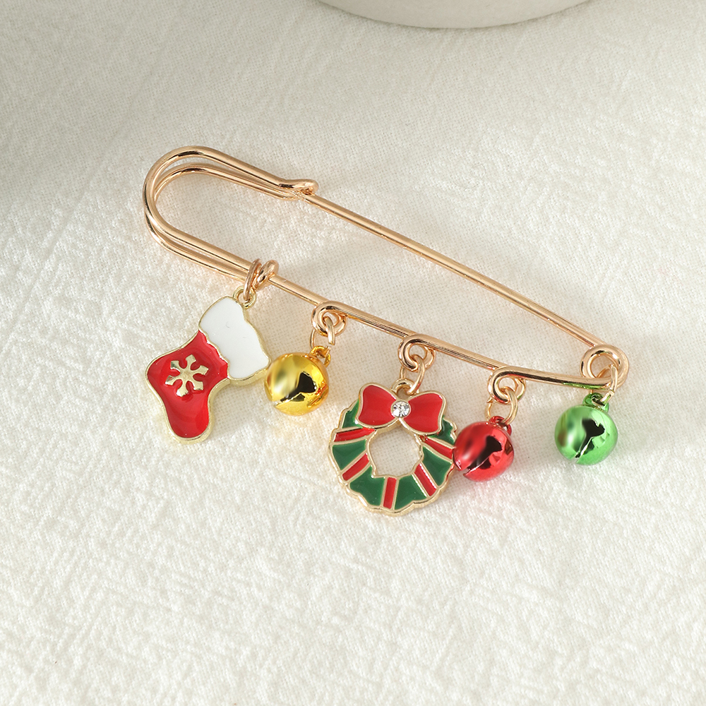 Cute Snowman Metal Plating Unisex Brooches 1 Piece