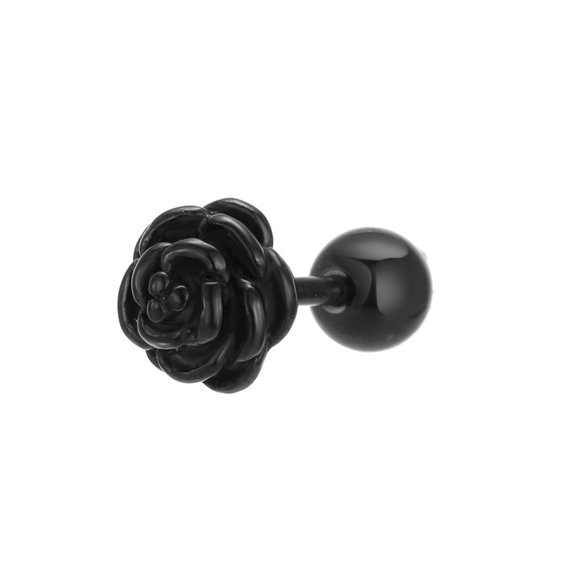 Fashion Gesture Stainless Steel Plating Ear Studs 1 Piece