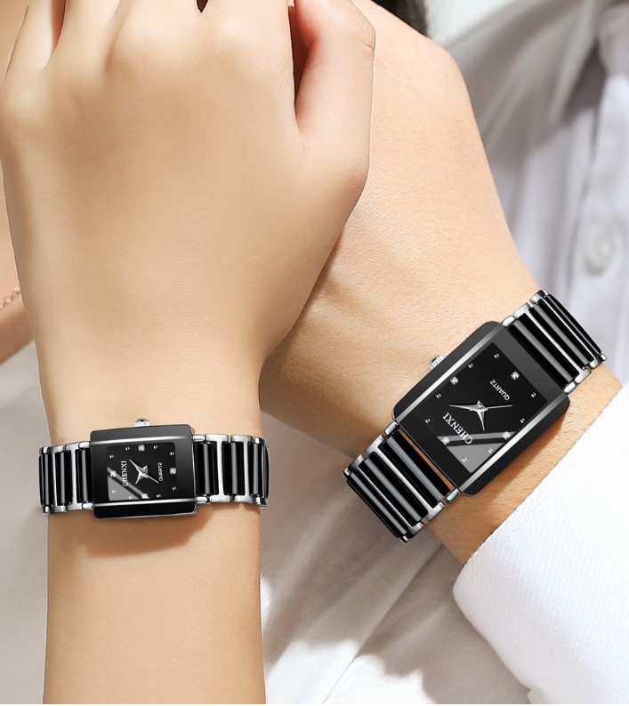 Fashion Solid Color Single Folding Buckle Quartz Menu0027s Watches