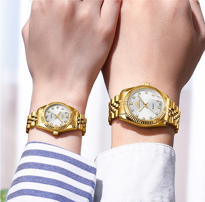 Fashion Solid Color Butterfly Double Snap Quartz Menu0027s Watches