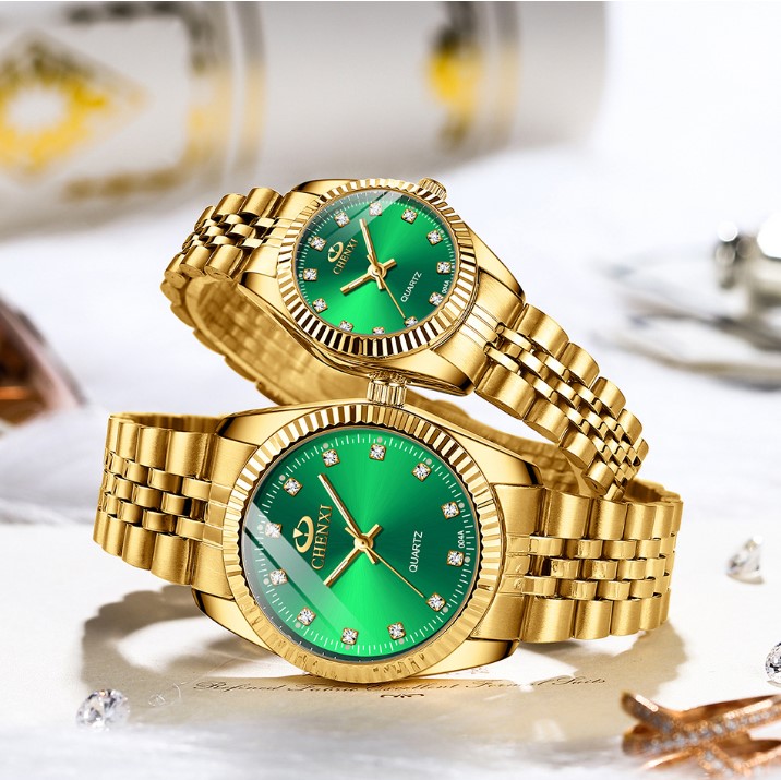 Fashion Solid Color Butterfly Double Snap Quartz Menu0027s Watches