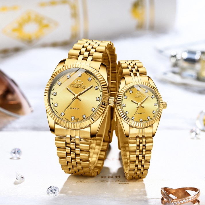 Fashion Solid Color Butterfly Double Snap Quartz Menu0027s Watches