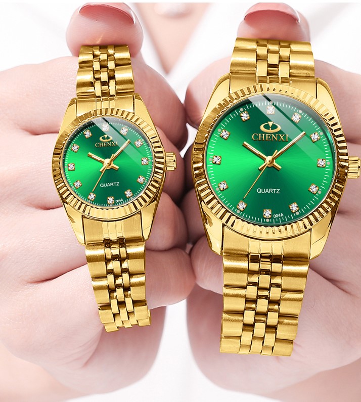 Fashion Solid Color Butterfly Double Snap Quartz Menu0027s Watches