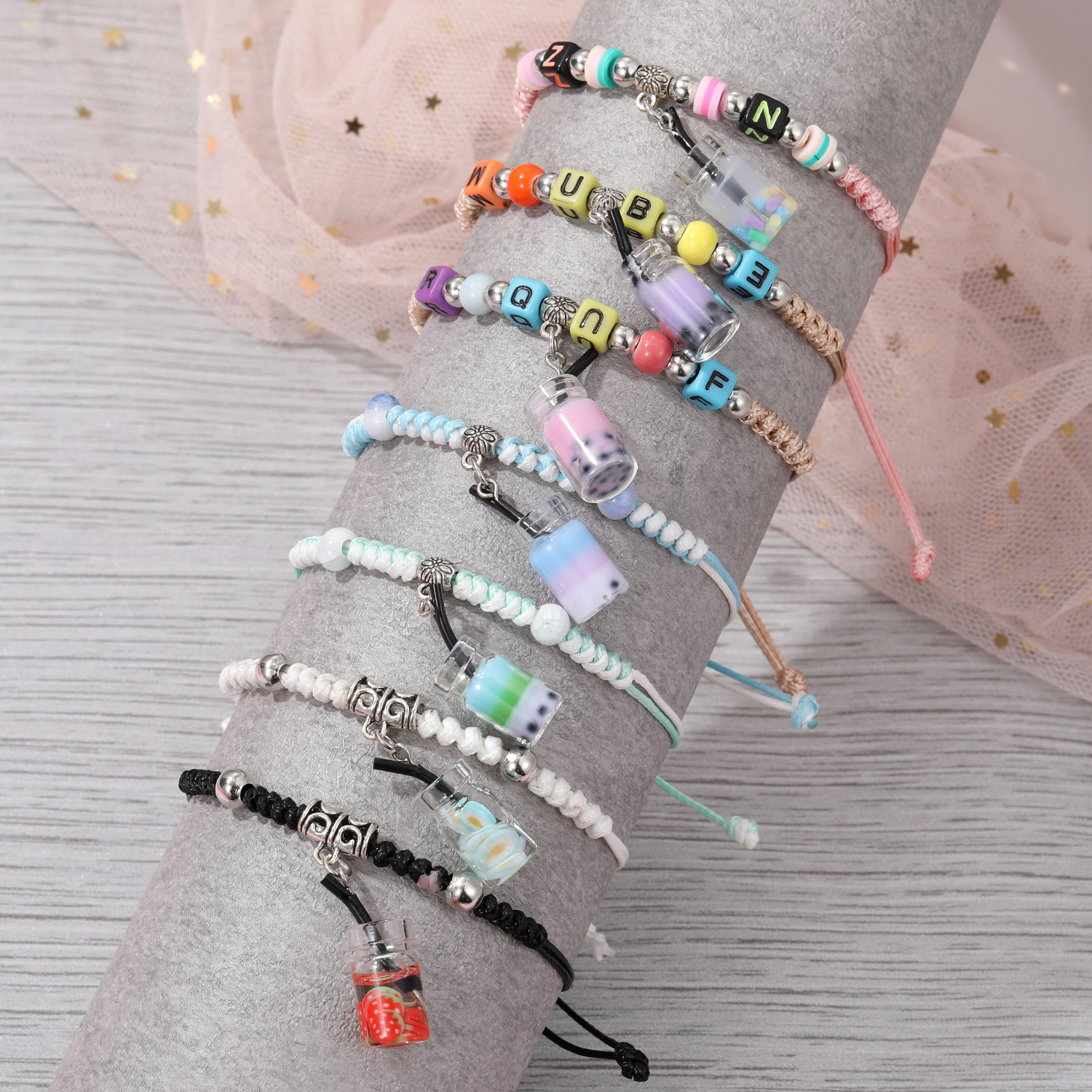 Cute Cup Resin Handmade Womenu0027S Bracelets 1 Piece