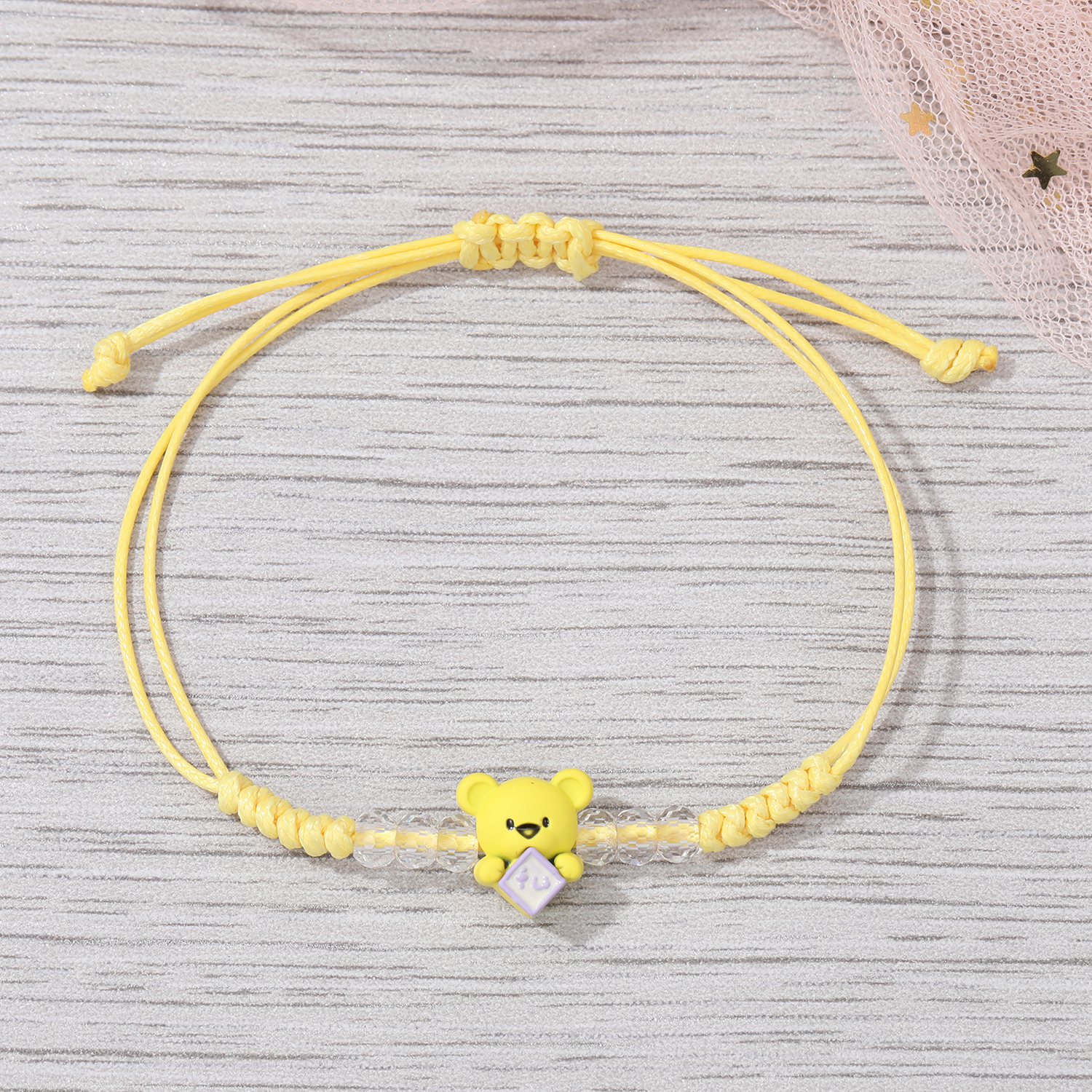 Cute Animal Bear Alloy Handmade Womenu0027S Bracelets 1 Piece