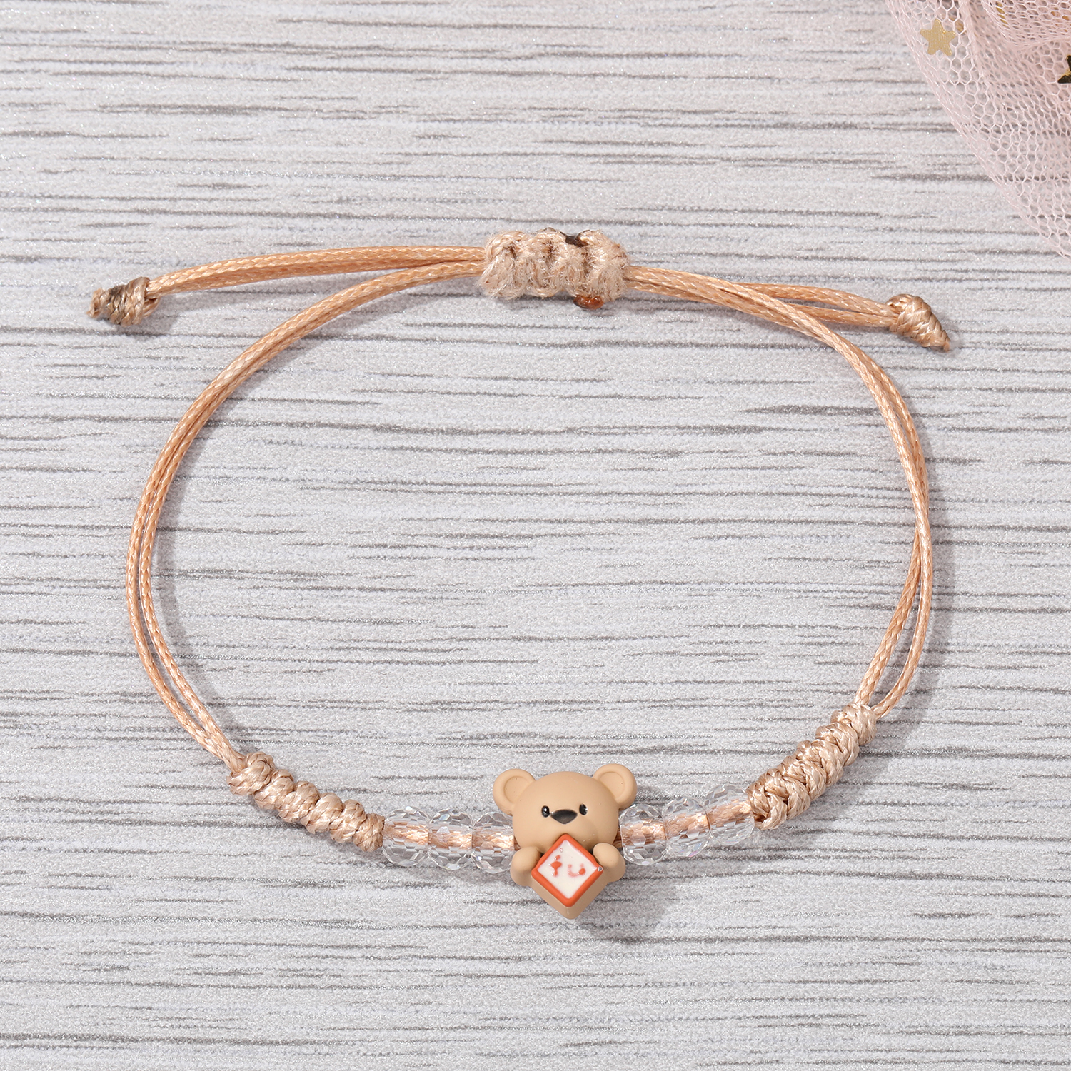 Cute Animal Bear Alloy Handmade Womenu0027S Bracelets 1 Piece