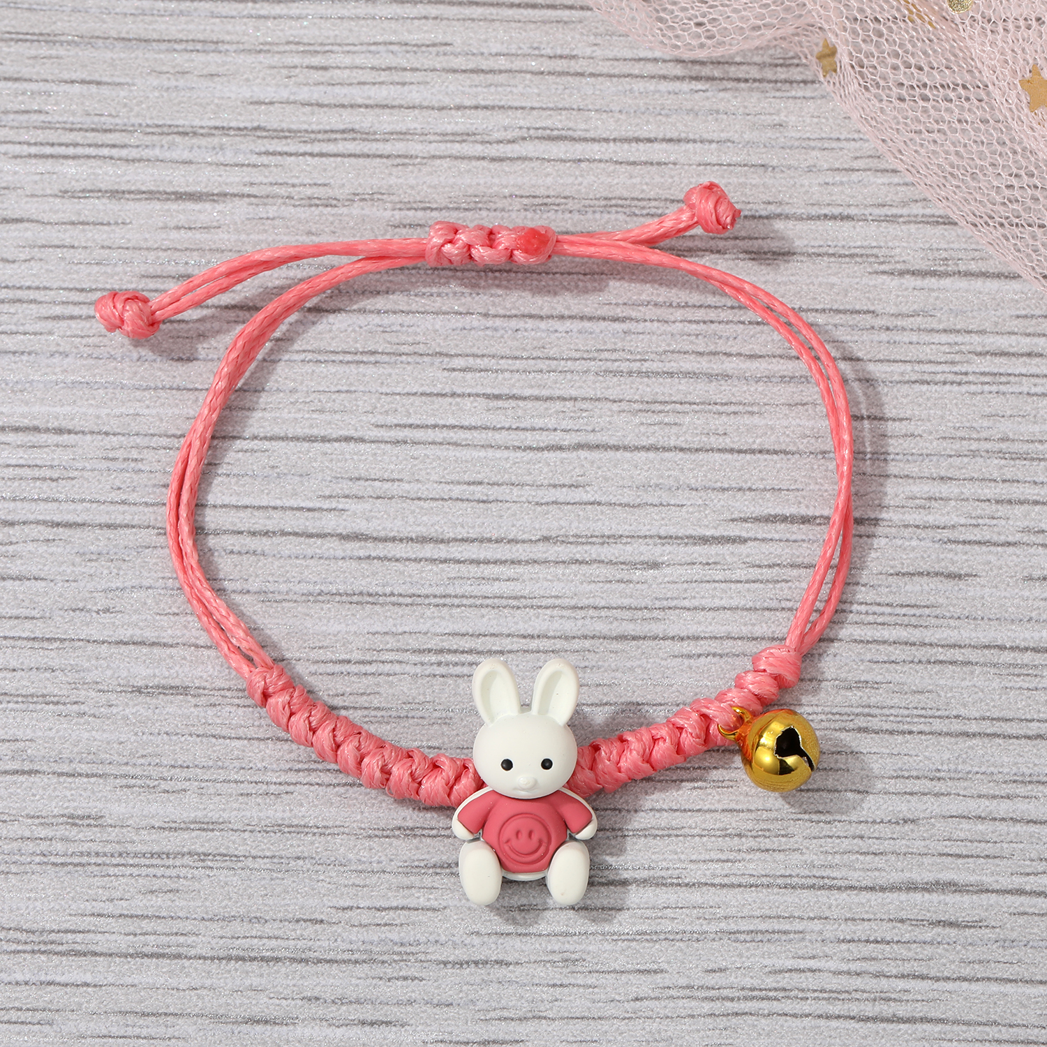 Cute Rabbit Animal Bear Resin Handmade Bracelets 1 Piece