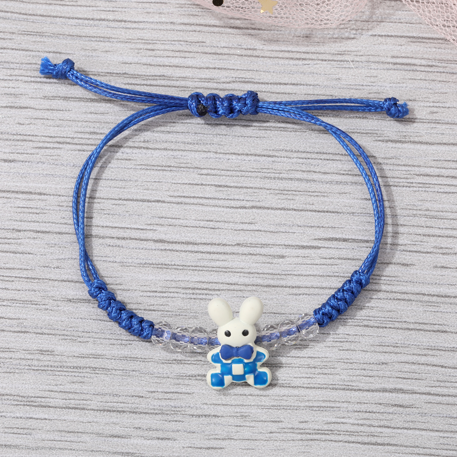 Cute Rabbit Animal Bear Resin Handmade Bracelets 1 Piece