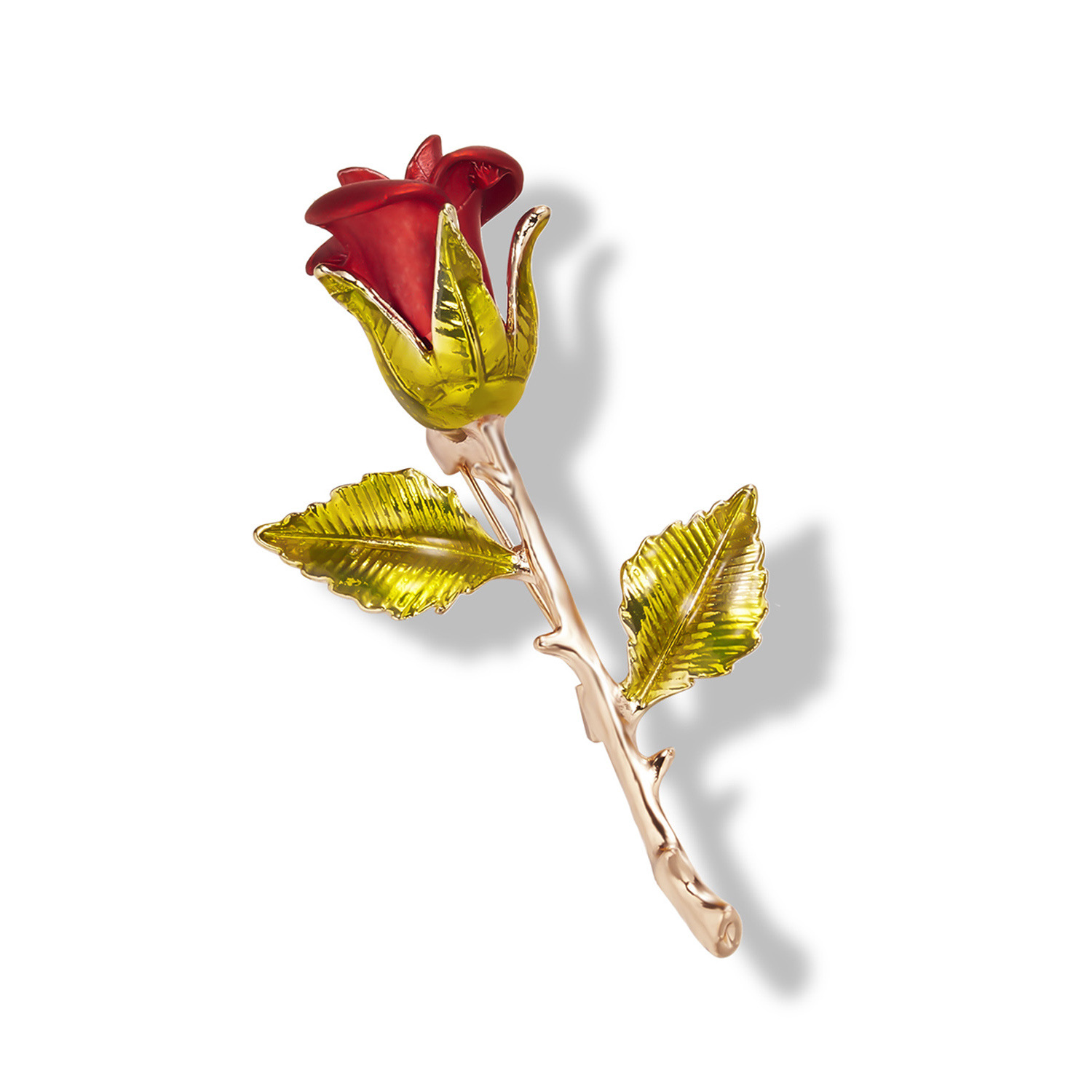 Vintage Style Rose Alloy Womenu0027S Brooches 1 Piece