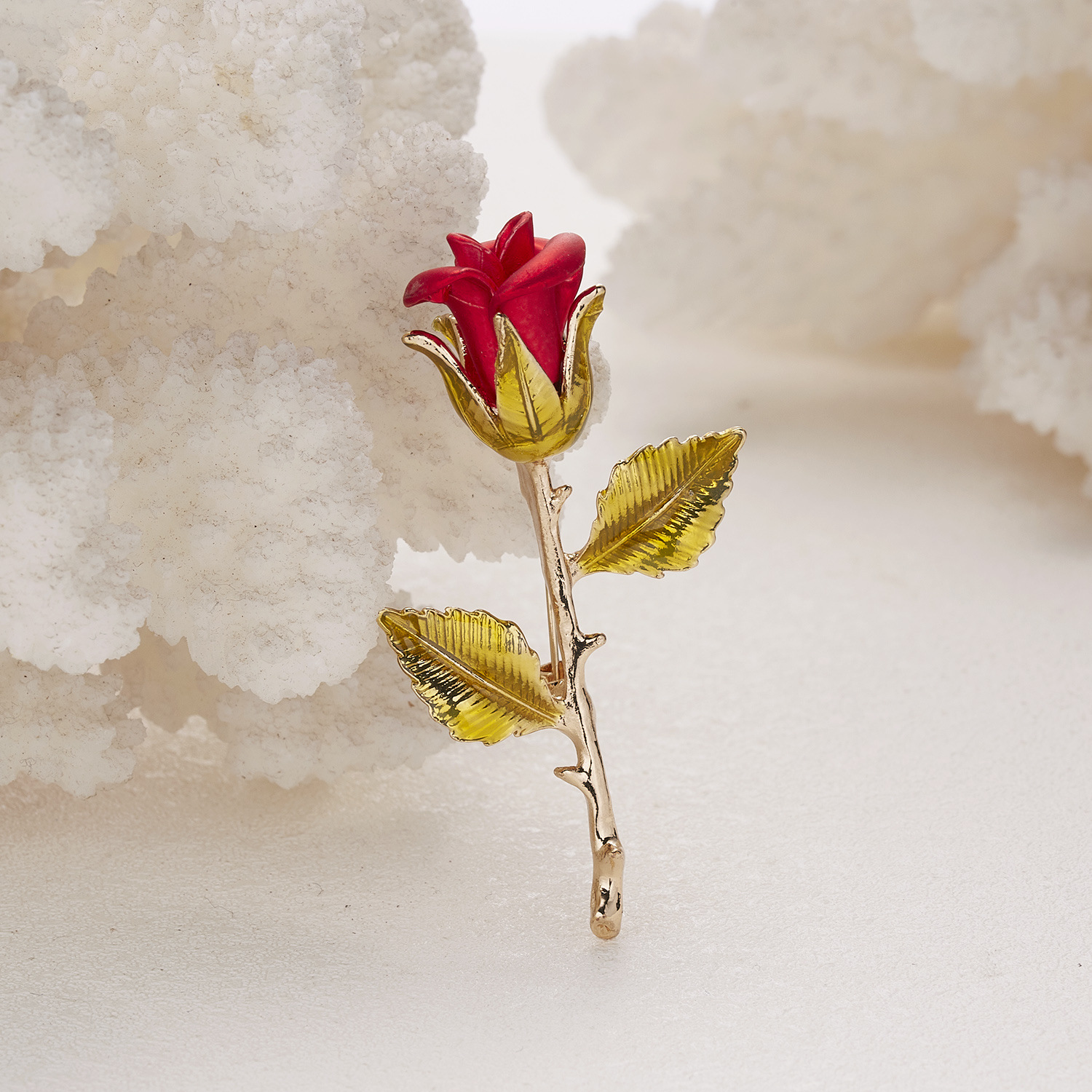 Vintage Style Rose Alloy Womenu0027S Brooches 1 Piece