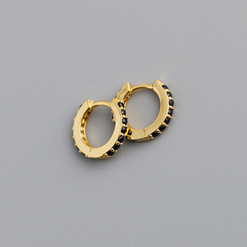 Simple Style Geometric Copper Plating Ear Studs 1 Pair