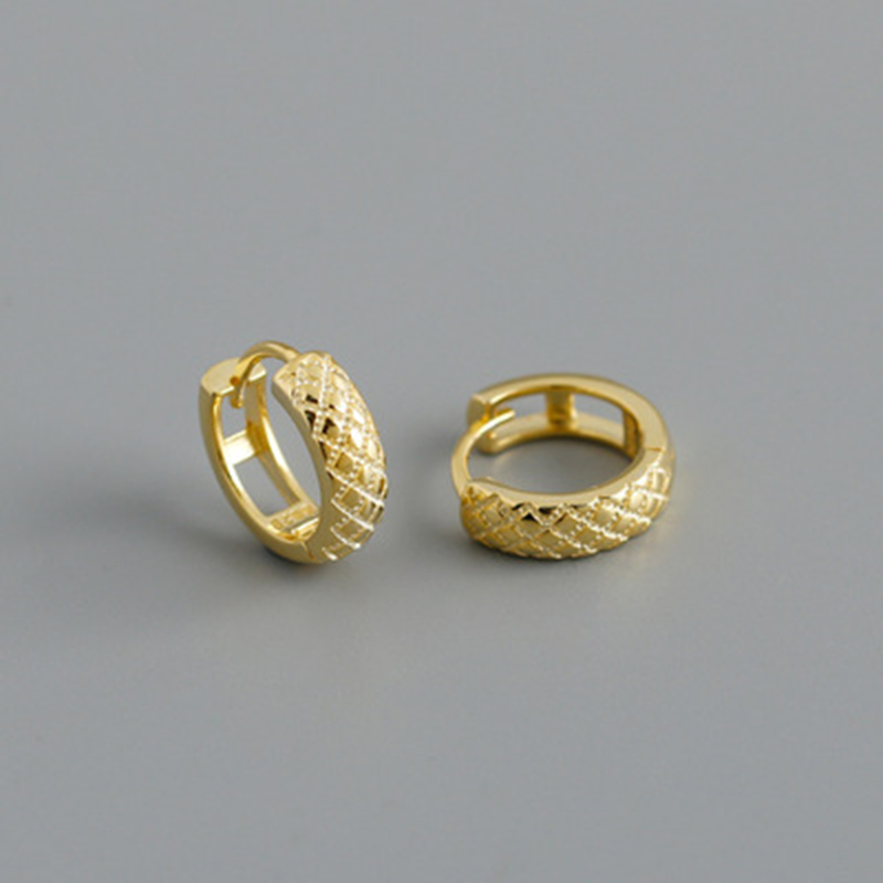 Simple Style Geometric Copper Plating Ear Studs 1 Pair