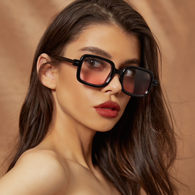 Simple Style Square Pc Square Patchwork Full Frame Womenu0027s Sunglasses