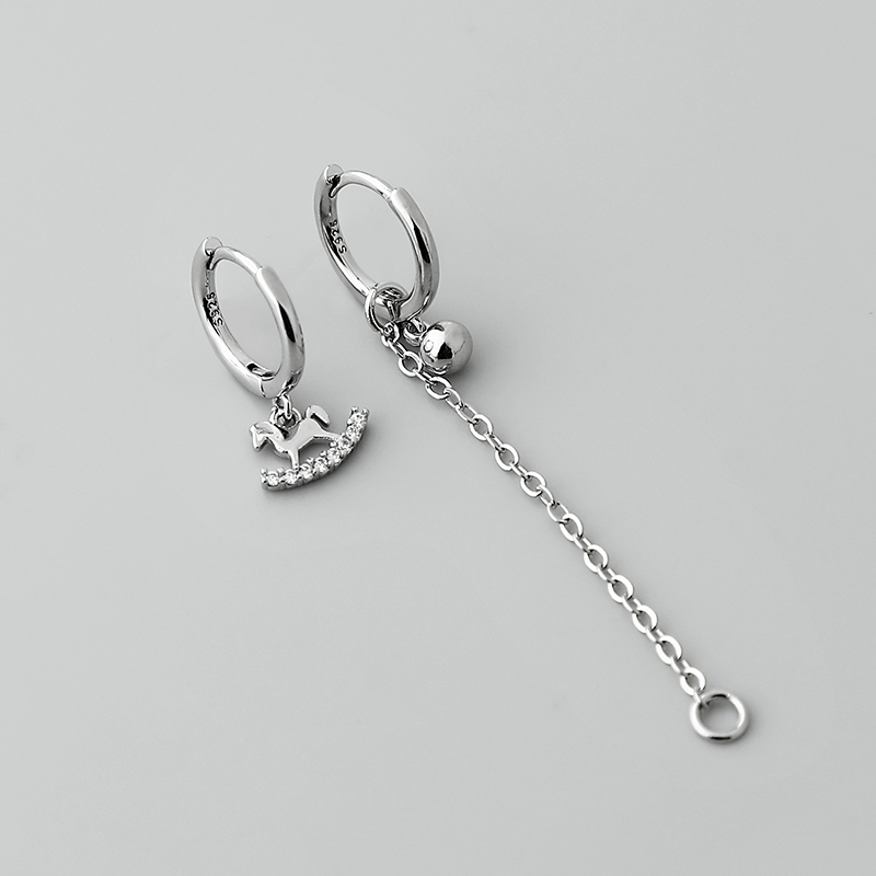 Simple Style Geometric Copper Plating Drop Earrings 1 Pair