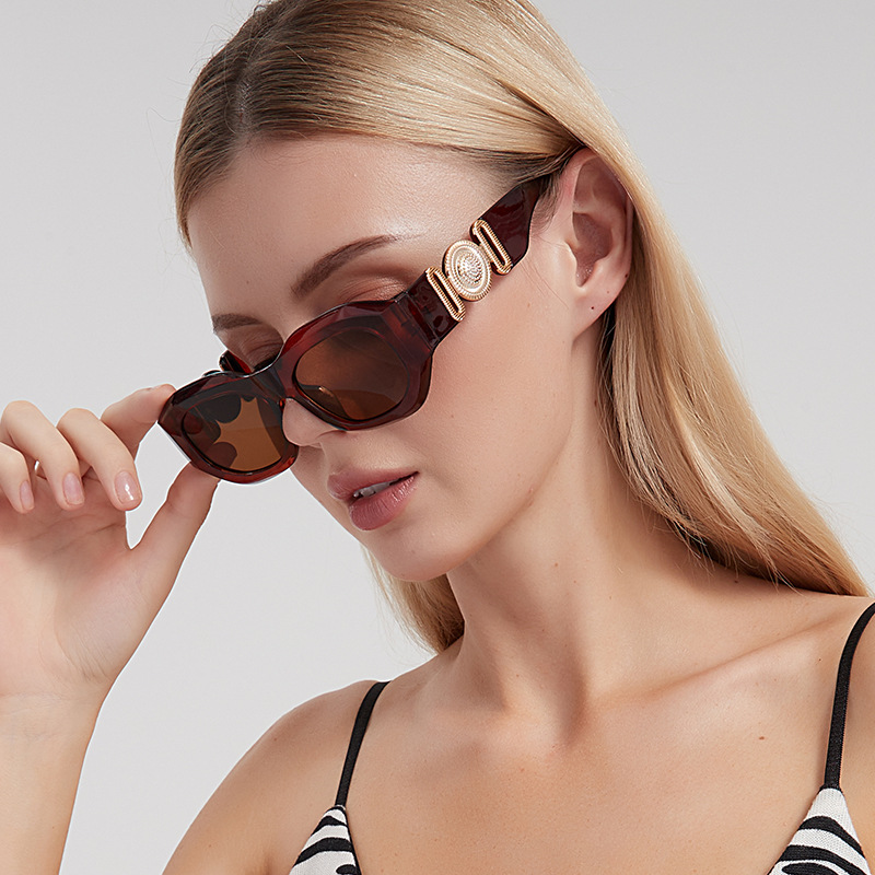 Fashion Round Pc Oval Frame Full Frame Womenu0027s Sunglasses