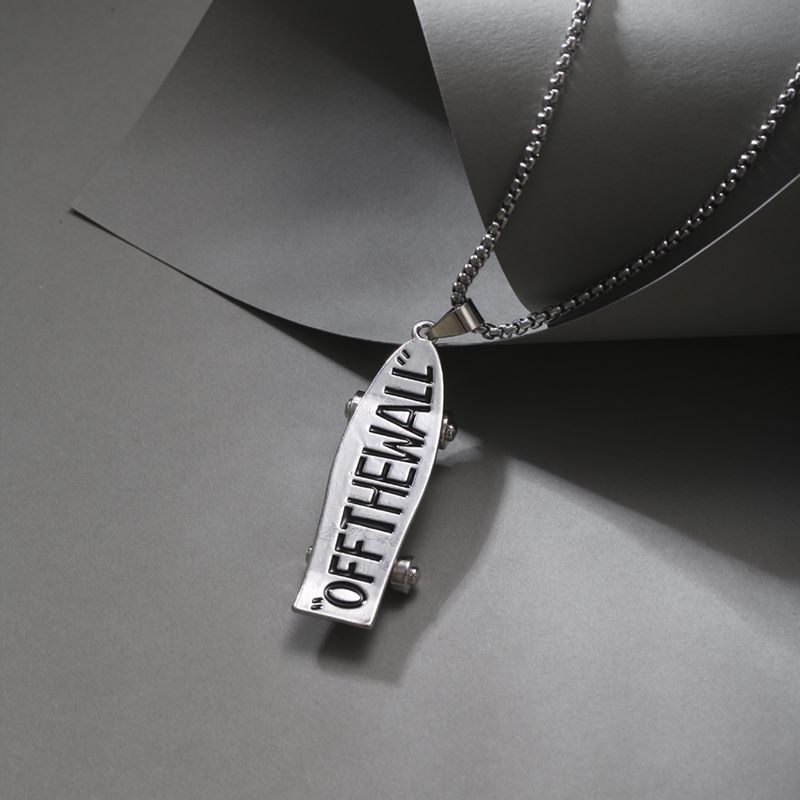 Hip-Hop Skateboard Alloy Titanium Steel Plating Sweater Chain 1 Piece