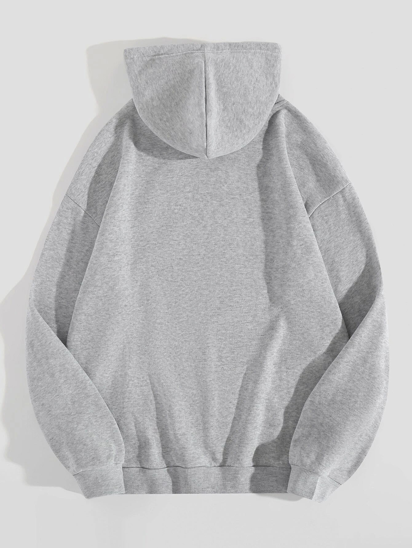 Simple Style Letter Polyester Hooded Long Sleeve Regular Sleeve Printing Pocket Hoodie