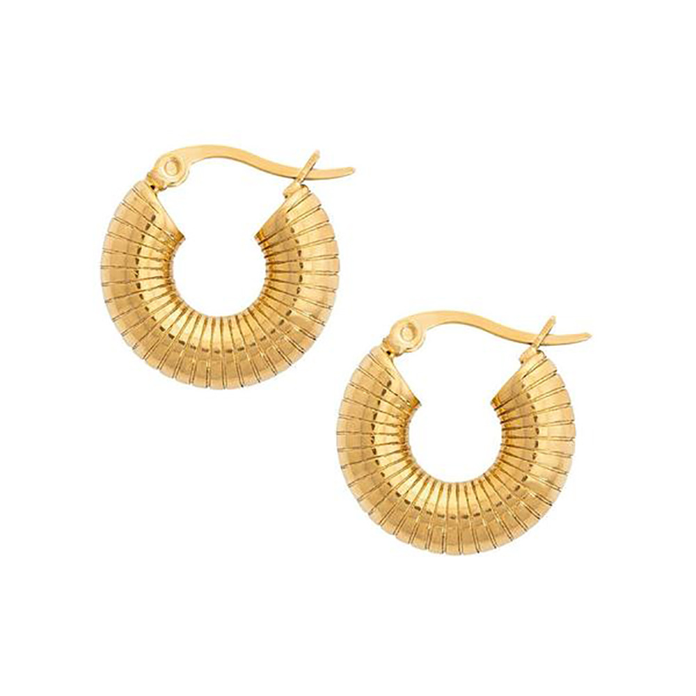 Fashion C Shape Alloy Plating Womenu0027S Earrings 1 Pair