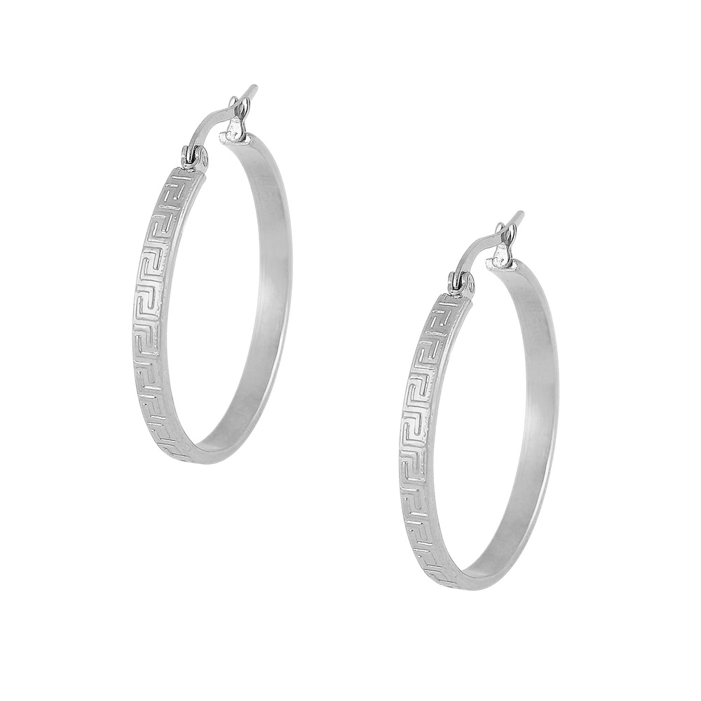 Fashion C Shape Alloy Plating Womenu0027S Earrings 1 Pair