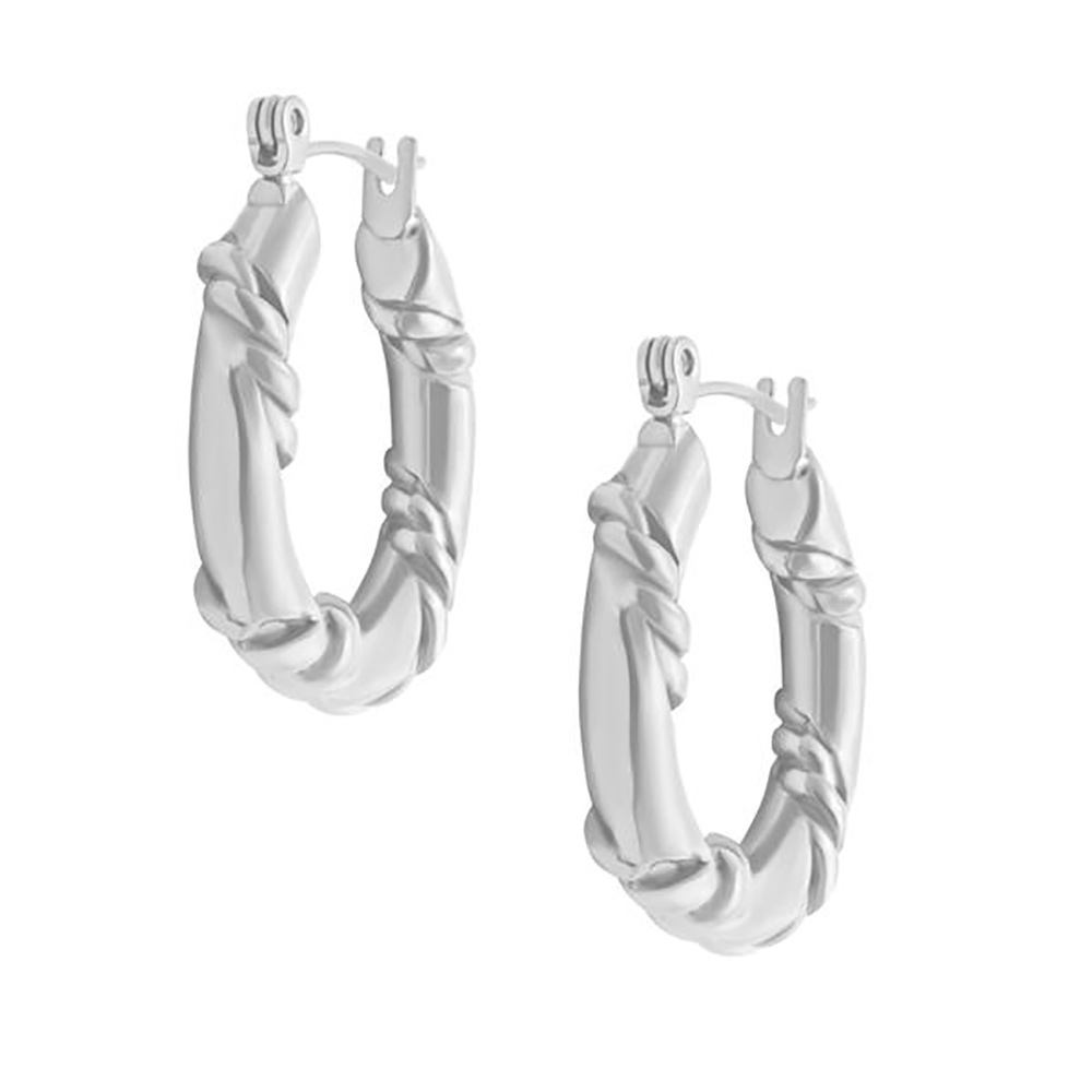 Fashion C Shape Alloy Plating Womenu0027S Earrings 1 Pair